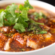19. 水煮鱼片 Sliced Fish Fillet in Hot Chilli Oil