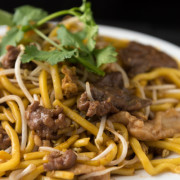 37. 炒乌冬 Combination Meats Fried Udon Noodle